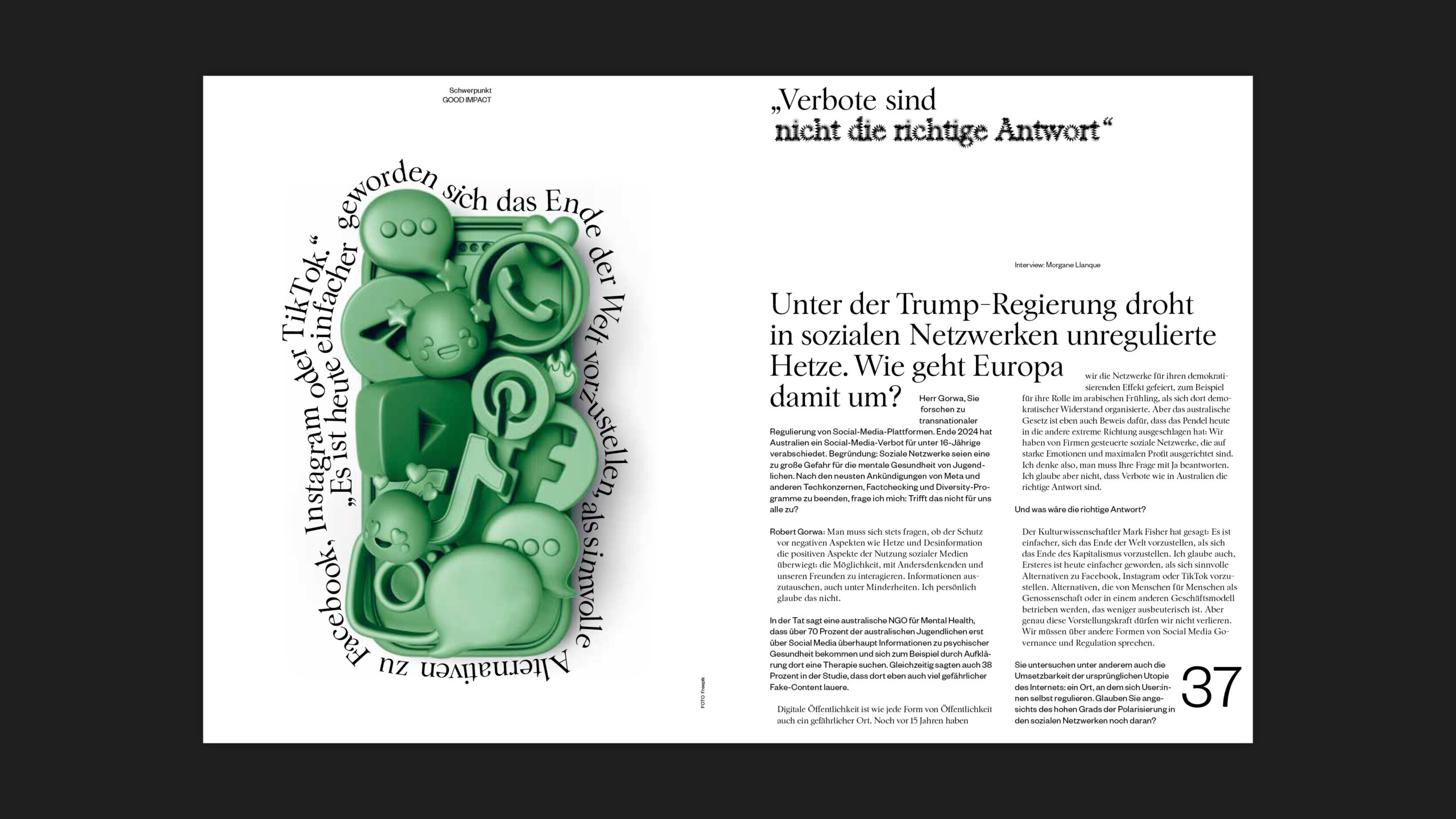 Good Impact Magazin Innenseiten